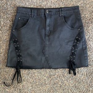 Rue21 Black Mini Skirt Womens L